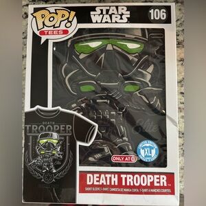 LIMITED EDITION Funko Pop Tees DEATH TROOPER T SHIRT Star Wars 106 UNISEX XL